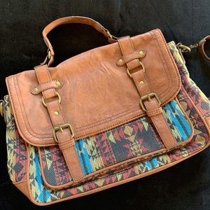 Aldo Tribal print handbag.